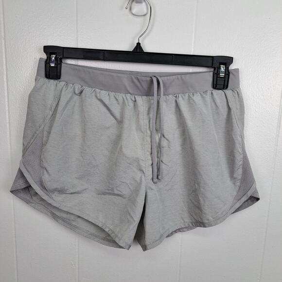 Under Armour HeatGear Shorts Women’s M Gray Lightweight Running Loose Fit - Picture 1 of 11